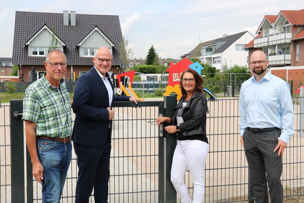 Spielplatz am Tappenhof ist eröffnet