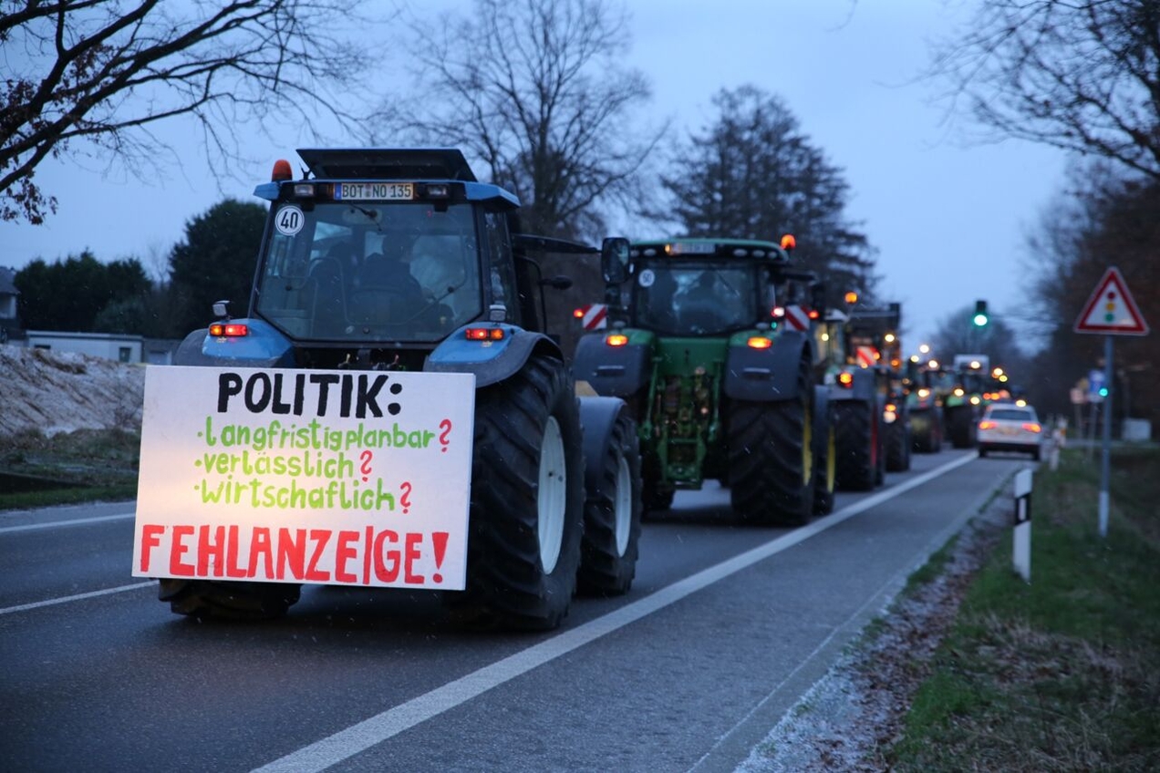 „Wir bleiben hartnäckig!“ Kirchhellener Lohnunternehmer zieht Fazit zur Aktionswoche