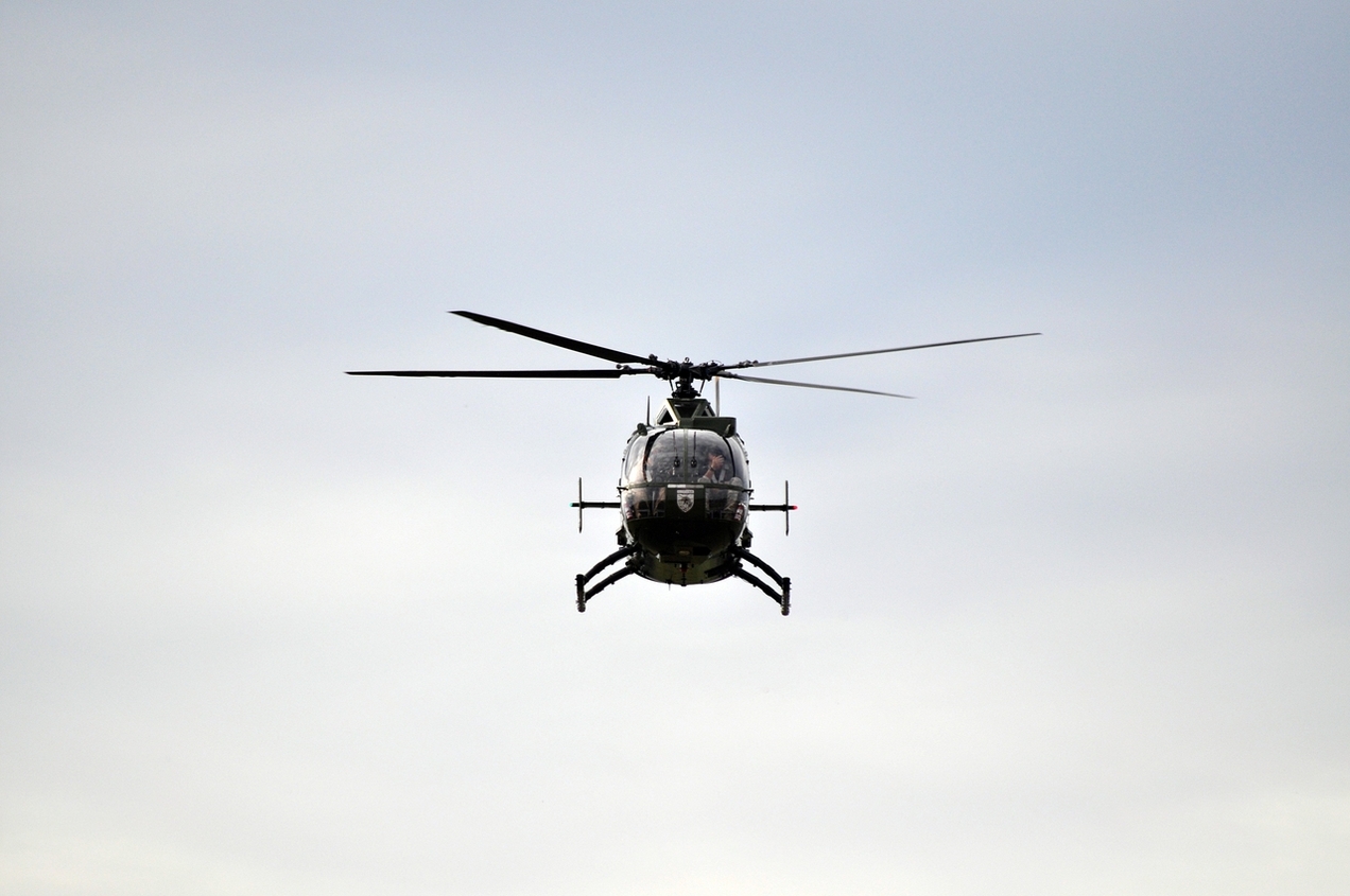 Ein Hubschrauber