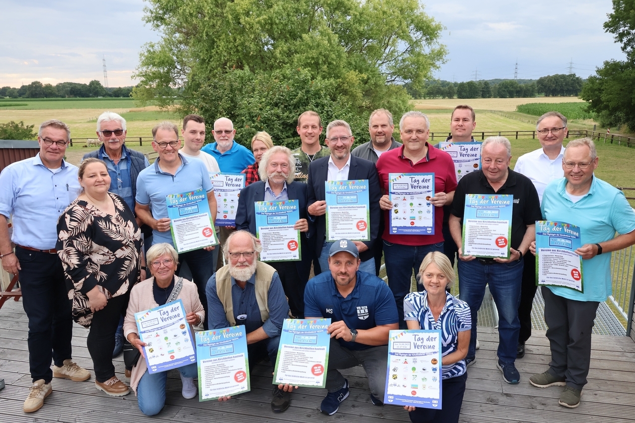 Die Vertreterinnen und Vertreter der örtlichen Vereine freuen sich auf zahlreiche Besucher aller Altersgruppen beim erstmaligen Tag der Vereine.