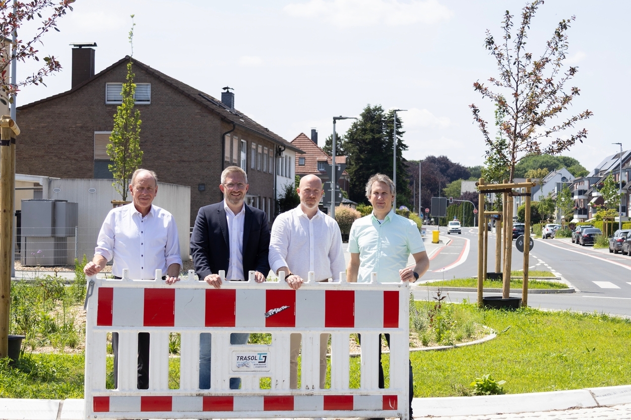 Wiedereröffnung der Hackfurthstraße: Millionenprojekt abgeschlossen