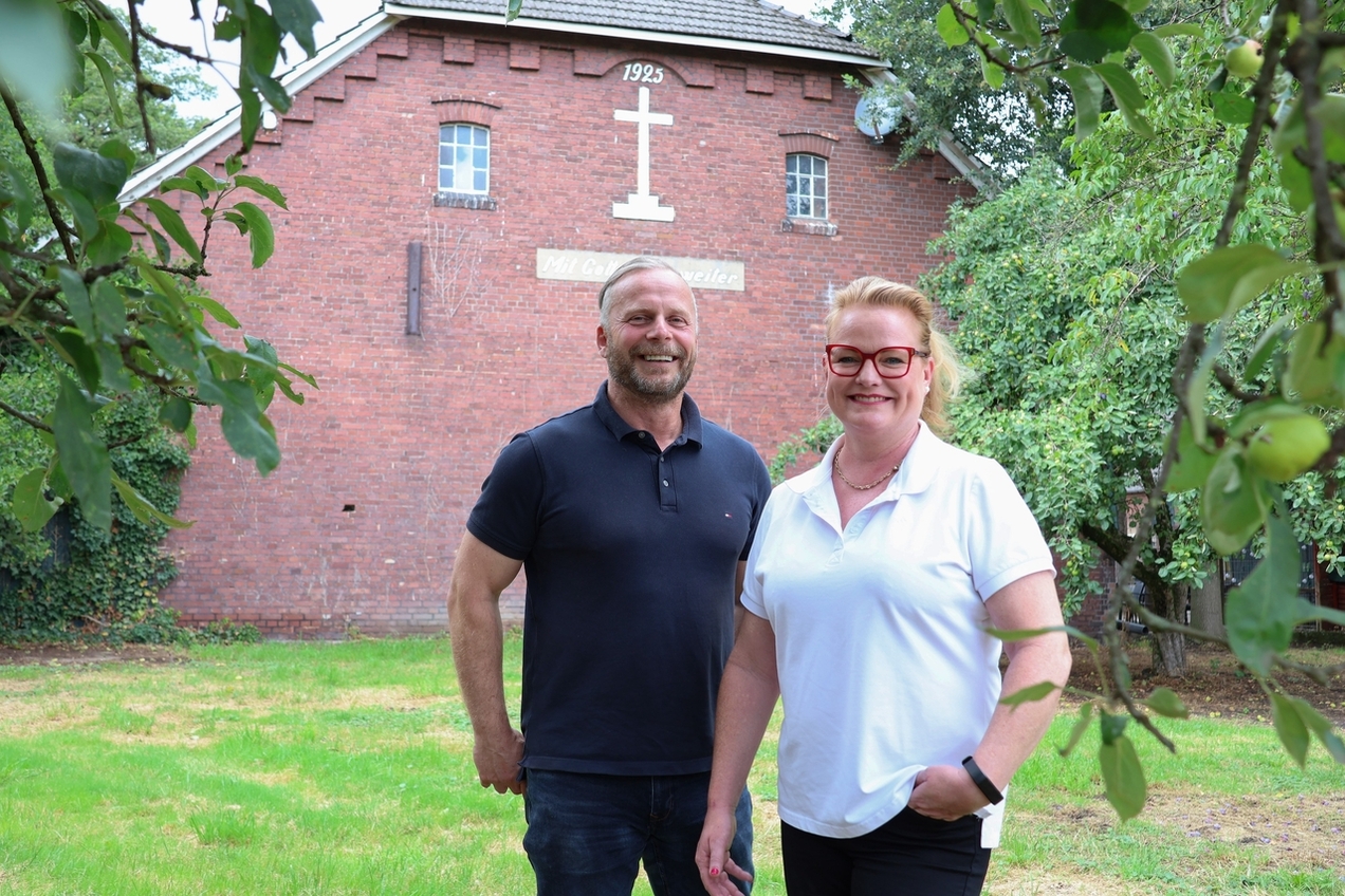 Maik Kuschel und Eva-Maria Schulte-Kellinghaus kennen sich schon seit der Kindheit und arbeiten gerne zusammen.