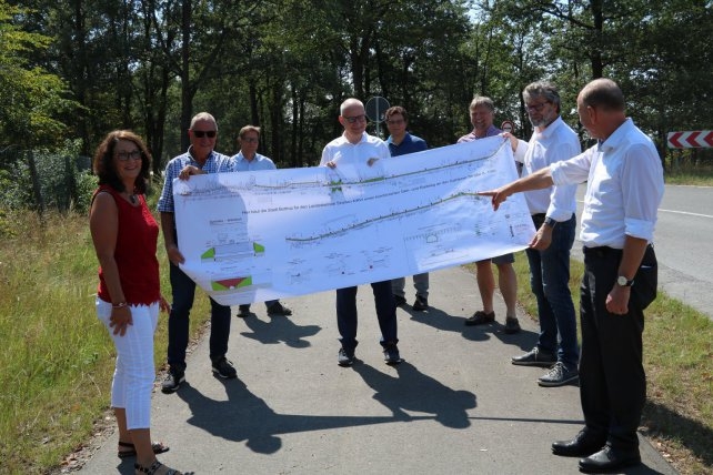 Die neue Fahrradstraße in Kirchhellen ist in konkreter Planung.