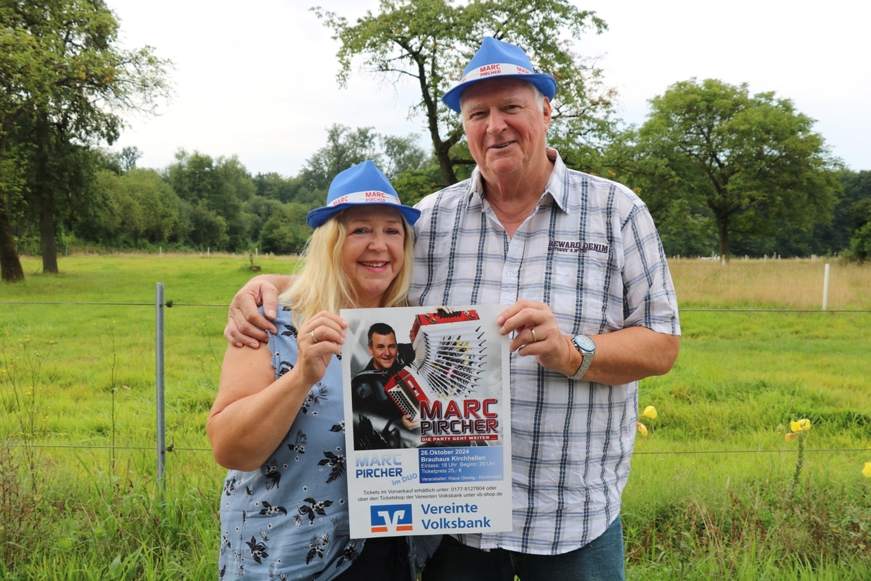 Vom Fan zum Freund: Eheleute Glowig holen Volksmusiker Marc Pircher ins Dorf