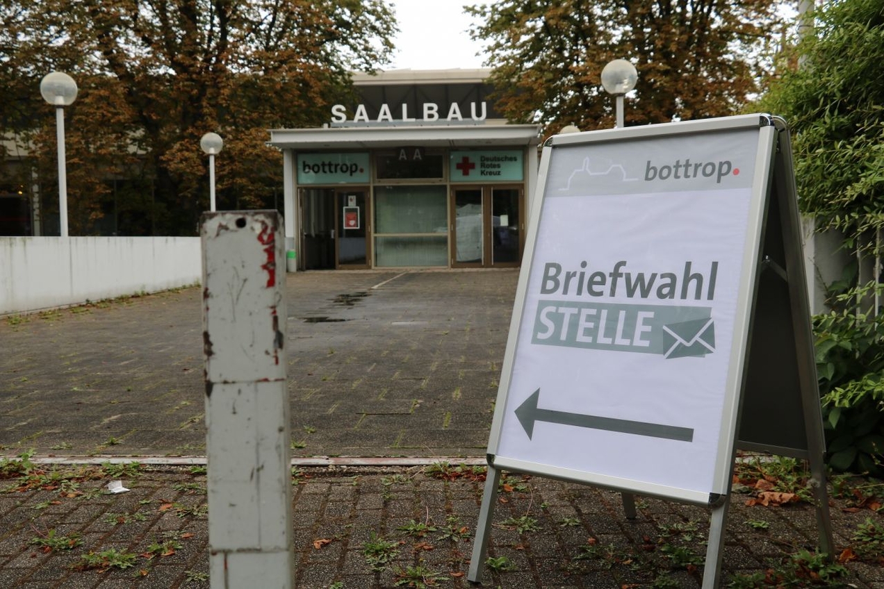 Briefwahllokale in Bottrop und Kirchhellen sind geöffnet