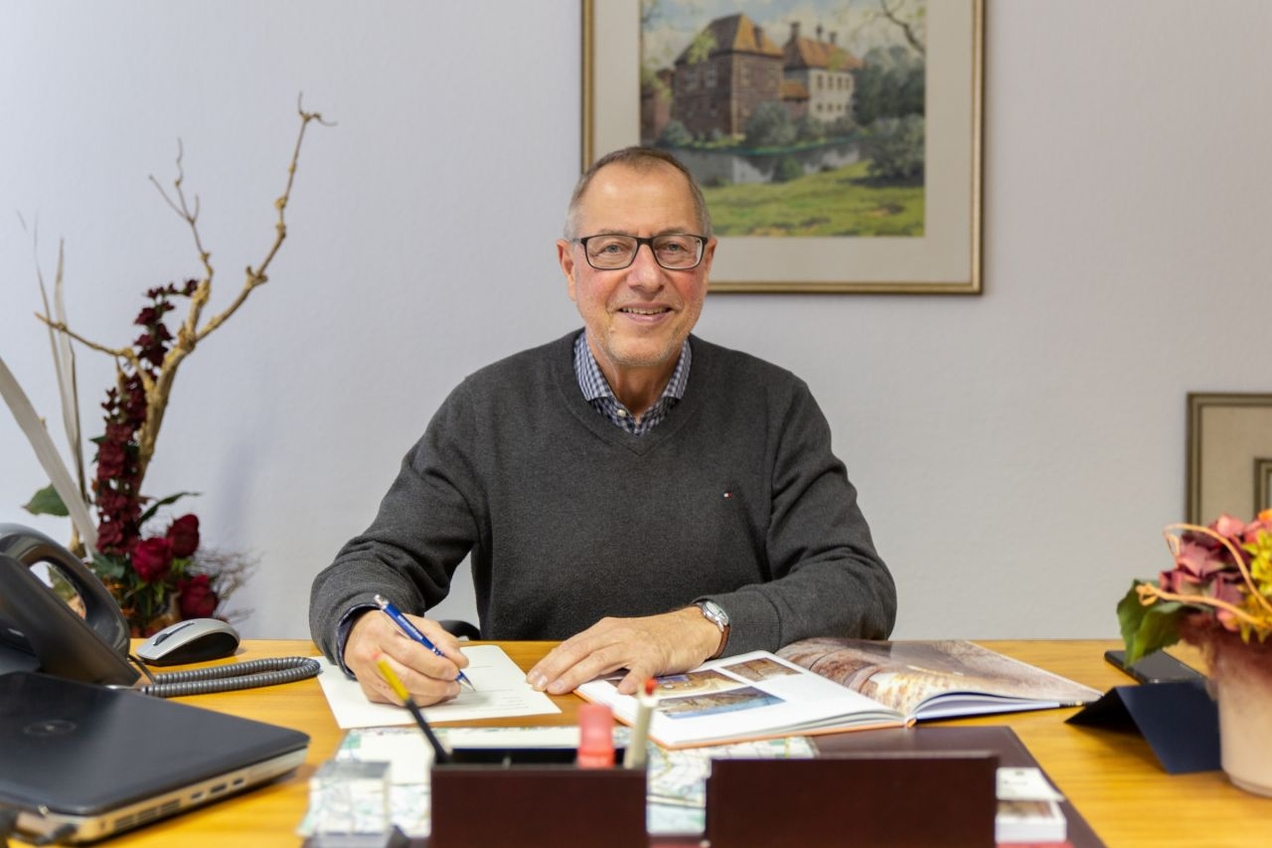 Wenn die Arbeit als Bezirksbürgermeister auch viel abverlangt, ist Ludger Schnieder weiterhin guter Dinge.