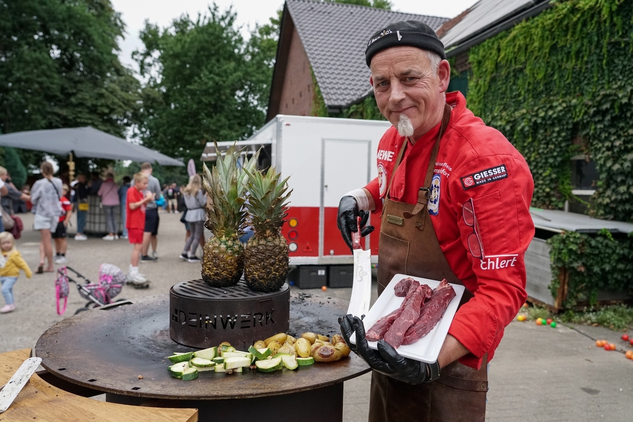 Fleisch-Sommelier Thomas Rexfort teilte sein Wissen über Fleisch mit den Teilnehmern des Steak Tastings.