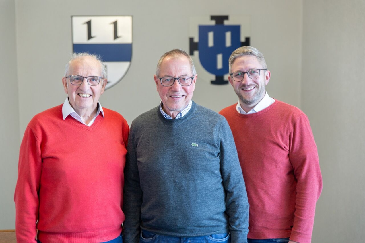 Der Kirchhellener CDU-Chef Rainer Hürther (l.) sowie Bezirksbürgermeister Ludger Schnieder legen ihre Ämter nieder. Hendrik Dierichs (r.) ist Schnieders Nachfolge-Kandidat.