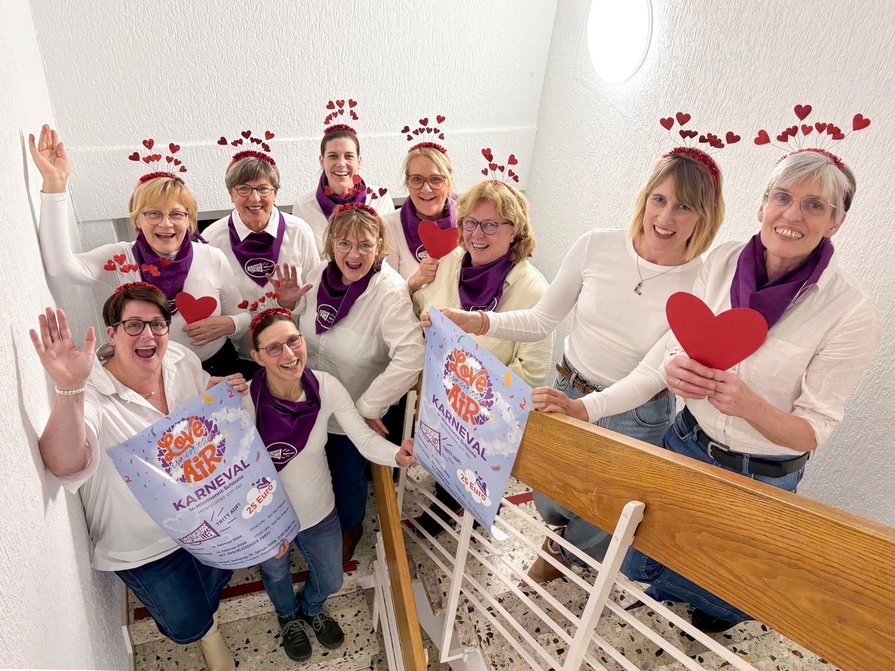 Die Frauen der Kirchhellener Theatergruppe präsentieren ein Bühnenprogramm rund um die Liebe in der Session 2026.