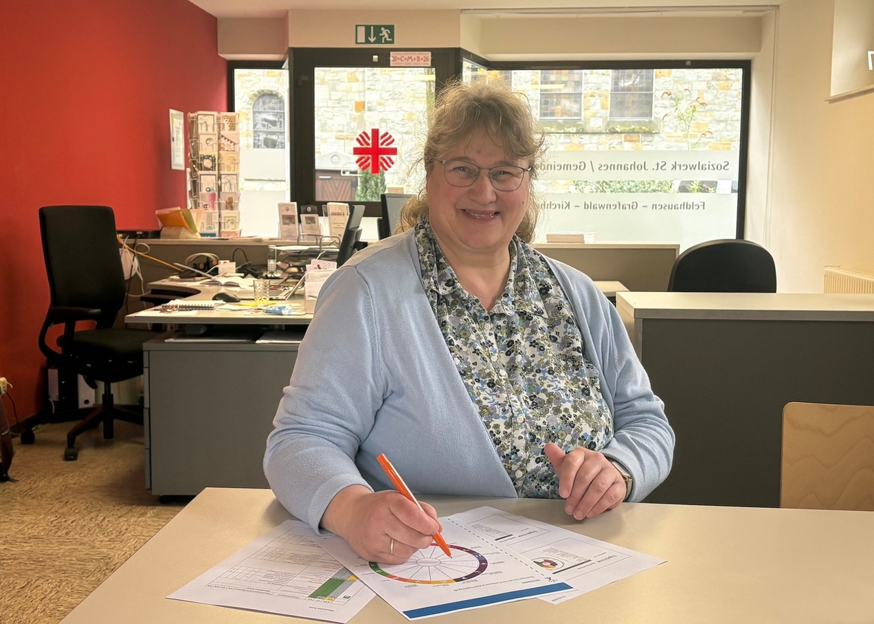 Barbara Strangemann hat den Ortsteil Feldhausen für ihre Mastarbeit unter die Lupe genommen. Zahlreiche Menschen beteiligten sich an der Datenerhebung.