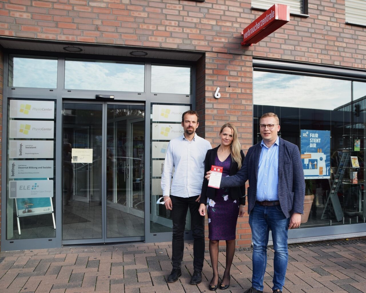 Stadt Bottrop hat Infopoint zu Energiefragen eröffnet