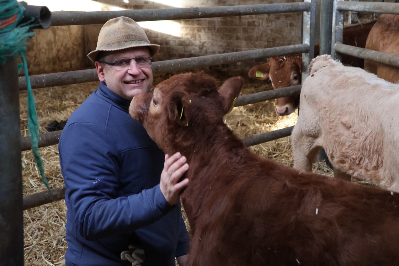 Burkhard Sagels Tiere haben alle einen Namen, mit guter Haltung wird ihnen hohe Wertschätzung entgegengebracht.