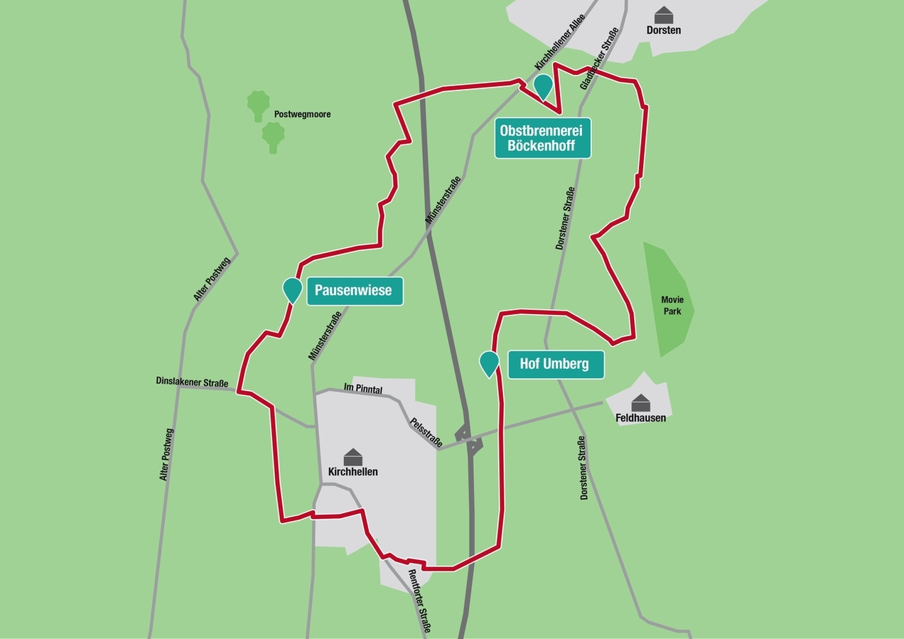 Kirchhellener Radtour am 1. Mai mit vielen Angeboten und Zwischenstopps
