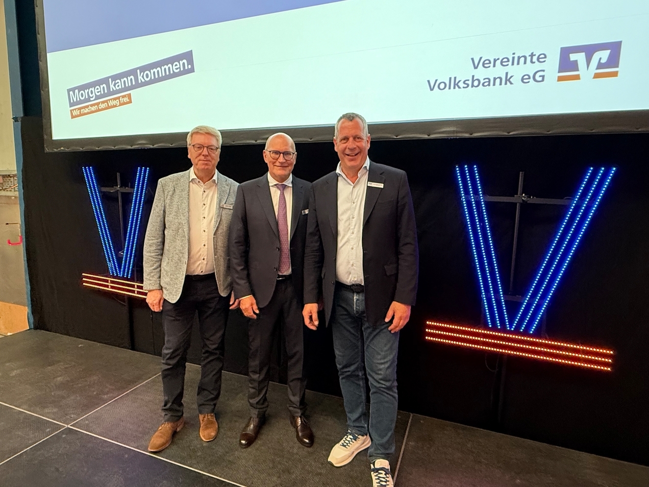 Vereinte Volksbank: Zukunft, Nähe, Verlässlichkeit