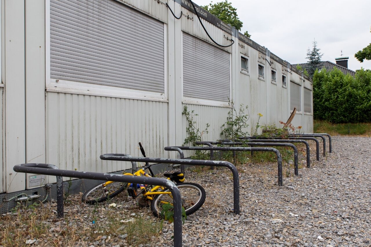 Flüchtlingsunterkunft in Feldhausen: Container werden saniert